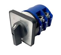 CLEUFWKO LW26-160A Interruttore a camme Rotante a Due Poli, 8 terminali, Controllo di Doppia Alimentazione, Multiposizione, 160 A, 690 V YMW26-160/2(1-0-2)