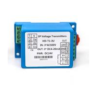 CLEUFWKO Trasduttore di Tensione CA Sensore di Tensione Ingresso trasmettitore 0-400 V CA Uscita 0-10 V CC(220V_0-10V_3 Wire)