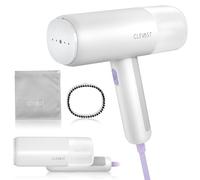 CLEVAST Ferro da Stiro Verticale, Piastra per vapore portatile, 1000W Garment Steamer, con spazzola per la casa e l'ufficio (classic 1)