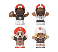 Cleveland Browns Set Di Collezione Di 4 Pezzi NFL Little People