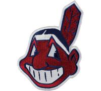 Cleveland Indians Chief Wahoo Maglia Manicotto Ufficiale MLB Logo Toppa