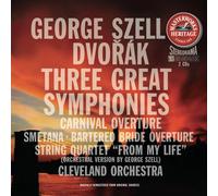 Cleveland Orche Dvorak: Three Great Symphonies, Nos. 7, 8 & 9, Carnival Ove (CD)