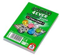 Clever 4ever, Challenge Block, 12 Stück: Familienspiele Klein & Fein