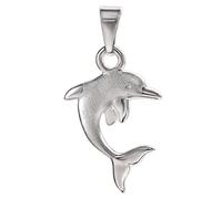 CLEVER drachensilber ciondolo ad Delfin confluiva opaco lucido \"" in argento 925 rodiato