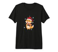 Clever Fox Buon Natale Maglietta Premium