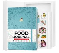 Clever Fox Food Journal Premium - Registro giornaliero dei pasti con contatore delle calorie - Diario nutrizionale, dieta e perdita di peso per donne e uomini - adatto per monitoraggio dei pasti