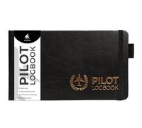 Clever Fox Pilot Logbook, Student Pro Flight Log, Runway Black, Green Pages | Libro degli orari di volo Faa per professionisti, privati e piloti in formazione, diario con copertina rigida