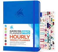 Clever Fox Planner Pro Schedule - Pianificatore di vita settimanale e mensile non datato con libro di appuntamenti di tempo e Organizzatore Daily A4