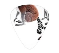 Clever Lemur - Set di 12 plettri per chitarra, sottili, medi e spessi, adatti per chitarra, basso, chitarra elettrica e ukulele