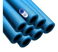 Clever Leon 8 Tubi in Schiuma per Trampolino 180 cm (8 Barre), Protezione per Aste di Trampolino, Copertura in Gommapiuma per Aste, Imbottitura in Schiuma (Blu)