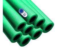 Clever Leon tubi in schiuma per trampolino, protezione universale per aste di trampolino, copertura in gommapiuma per aste del trampolino, imbottitura in schiuma 8 tubi verde