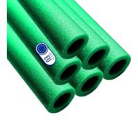 Clever Leon tubi in schiuma per trampolino, protezione universale per aste di trampolino, copertura in gommapiuma per aste del trampolino, imbottitura in schiuma 6 tubi verde