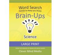 Clever Mind Media Brain-Ups Large Print Word Search (Tascabile)