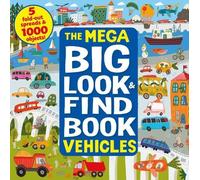 Clever Publishing Anikeeva Mega Big Look and Find Vehicles (Copertina rigida)