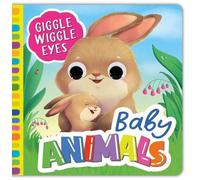 Clever Publishing Baby Animals (Libro di cartone) Giggle Wiggle Eyes