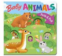 Clever Publishing Baby Animals (Libro di cartone) Push & Pull
