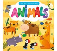 Clever Publishing Look and Find, Clever Baby: Animals (Libro di cartone)