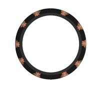 Clever Tarsier, coprivolante stampato, universale, da 38,1 cm, antiscivolo, assorbe il sudore,