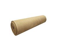 Cleverbrand Inc. Rotolo di Juta, Runner da Tavola 1 m di Lunghezza e 1 m di Larghezza, Tessuto Iuta al Metro, Spessore 1 mm