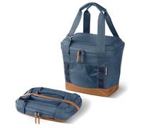 CleverMade Pacifica - Borsa termica pieghevole - 18 lattine/13 Qt a tenuta stagna morbida per spiaggia, viaggi, auto, apribottiglie - oceano