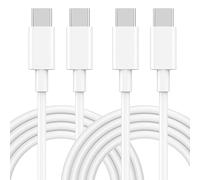 CleverThings Confezione da 2 cavi da USB C a USB C da tipo C a C per caricabatterie rapido per MacBook Air/Pro, iPad Pro 12,9/11 pollici, iPad Air 5/4, Mini 6, iPhone 17/16/15, pixel, 1 m
