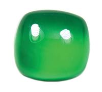 CLEVIO Cuscino cabochon in onice verde naturale certificato da 5,25 a 10,25 Ratti Haqiq Astrological-B07Z22J4MRNAMZ, Small, Gemma
