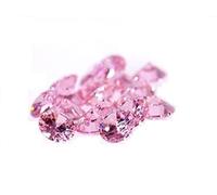 CLEVIO Hi International Aaaaa 1Mm A 7Mm Rosa Rotondo Cubic Zirconia Loose Stone Forniture. Diamante Taglio Brillante. Brillanti Scintille e fuoco, Zircon-B0CNTGX2MRNAMZ, Small, Gemma