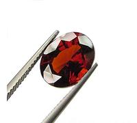 CLEVIO Pietra naturale Gomed per gli uomini Gomed Stone 12.00 Ratti Originale Hessonite Pietra preziosa per gli uomini e le donne.-B0CGJTY2MRNAMZ, Small, Gemma