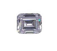 CLEVIO Zircone 100% Certificato American Diamond Stone 7.50 Ratti Zircone 100% Certificato American Diamond Stone-B0BCGWZZMRNAMZ, Small, Gemma