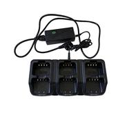 Cleyver caricabatterie multiplo per Talk 55 Pro Caricabatterie multiple a 6 posizioni per walkie-talkie Cleyver Talk 55 Pro