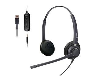 Cleyver HC65 USB + Jack Progettata per migliorare la comunicazione attraverso le applicazioni di telefonia come Skype