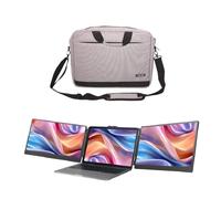 Cleyver Schermo Esteso 14" per PC/Mac + Custodia Ottimizzate le vostre attività e migliorate la vostra produttività con questo pacchetto contenente