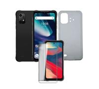 Cleyver XTREM 4G Lite + Custodia + Schermo in vetro temperato Pack Smartphone Cleyver XTREM 4G Lite: robusto e impermeabile (IP68/IP69K) con custodia