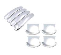 CLFJWZ Per S&koda Per Fabia I 6Y 1999 2000-2006 MK1 Set Di Maniglie Cromate Per Portiere, Finiture, Accessori Per Lo Styling Dell'auto Rifiniture esterne(Style 4)