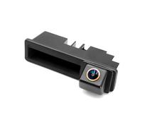 CLFJWZ Telecamera Posteriore per Auto con Obiettivo Fish-Eye AHD 1080P CCD 180° Telecamera per Maniglia del Bagagliaio per Q7 4L 2005-2015