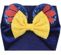 CLGIFT Cerchietto per bambini con orecchie di Minnie e design 3D di Biancaneve