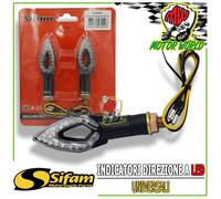 CLI7013 COPPIA FRECCE A LED SIFAM OMOLOGATE MOTO SCOOTER UNIVERSALI