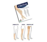 Collant clialeg 140 denari punta aperta colore playa taglia5