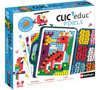 CLIC EDUC PIXELS - Jeu de création - NATHAN - Reconnaissance des couleurs et imagination !