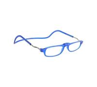 CliC Eyewear - Clic Base - Colore: Blu - Gradazione: +2 - Occhiali da lettura classici - Forma Rettangolare - Occhiali da lettura uomo/donna - Made in Italy