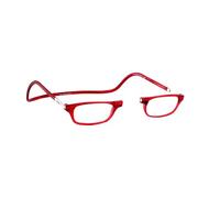 CliC Eyewear - Occhiali da Lettura - Con Calamita Flessibili - Original CLIC CLASSIC - Occhiali da lettura uomo e donna (1.0, Red)