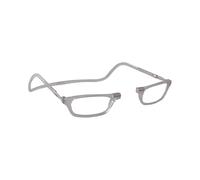 CliC Eyewear - Occhiali da Lettura - Con Calamita Flessibili - Original CLIC CLASSIC - Occhiali da lettura uomo e donna (3.5, Grey)