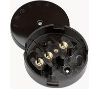 CLIC - Scatola di giunzione per impieghi gravosi, 30 A, 3 terminali, marrone