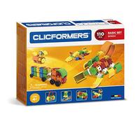 Clicformers- Giocattolo da Costruzione Ensemble de Base 110 pièces