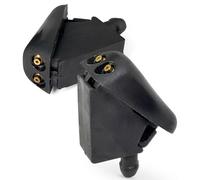 Click&Fit Ugelli lavavetri regolabili a 2 vie compatibili con Ford Focus Mk2 Mk3 2004-2018, Mondeo 2007-2014, Fiesta 2001-2007 C-Max - Getti di ricambio per tergicristalli BM5117666AB, non riscaldati