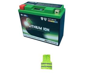 CLICK & GO COMPATIBILE CON DUCATI Multistrada V4 S ABS 1200 per anno 2021 al 2023 BATTERIA A LITIO SKYRICH HJT12B-FP FORNITA CARICA E PRONTA PER L'UTILIZZO BATTERIE 12V 60WH 300A 150X65X130