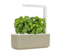 Click & Grow Smart Garden Orto in Casa, Kit Completo con 3 Capsule di Basilico, Illuminazione e Irrigazione Automatica, Idroponica Semplificata