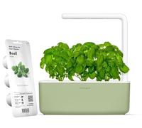 Click & Grow Smart Garden Orto in Casa, Kit Completo con 3 Capsule di Basilico, Illuminazione e Irrigazione Automatica, Idroponica Semplificata