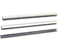 CLICK HELP Copri Cerniere Cover Hinge Ricambio Certificato per Notebook ASUS N552VW N552VX N552VX-1A (Silver)