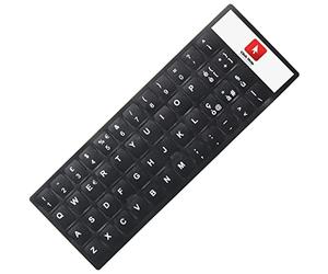 CLICK HELP Kit Adesivi Tastiera Stickers per trasformazione Layout in Italiano [Neri]